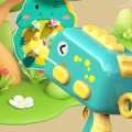 Bộ đồ chơi bắn bóng dính hình khủng long cho bé cao cấp