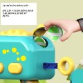Bộ đồ chơi bắn bóng dính hình khủng long cho bé cao cấp