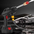 Máy rửa xe cầm tay 2 pin công suất 400W cao cấp BA725