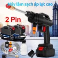 Máy rửa xe cầm tay 2 pin công suất 400W cao cấp BA725