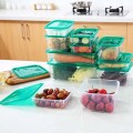 Set 17 hộp nhựa tủ lạnh cao cấp bảo quản đồ ăn