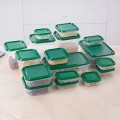 Set 17 hộp nhựa tủ lạnh cao cấp bảo quản đồ ăn