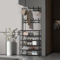 Kệ để giày dép 4 tầng kèm móc treo đồ tiện ích BA811