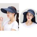 Mũ chống nắng, chống tia UV cao cấp, Màu be