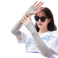 Set 2 găng tay chống nắng co giãn 4 chiều, Màu xanh