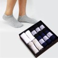 Hộp 10 đôi tất vớ nam nữ khử mùi cao cấp BA812, Hộp 10 đôi tất cổ thấp