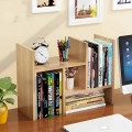 Kệ sách gỗ để bàn lắp ghép thông minh N249