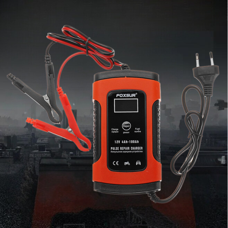 Sạc bình ắc quy tiện dụng cho ô tô xe máy, dễ dàng sử dụng N126