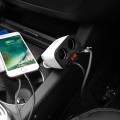 Bộ chia tẩu sạc ô tô 2 cổng thêm 2 USB Hoco Z28 đa năng B508