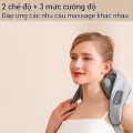 Máy massage cổ vai gáy hồng ngoại 6D chườm nóng giảm đau mỏi BA756