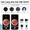 Dụng cụ lấy ráy tai có gắn camera nội soi đa năng sắc nét BA776