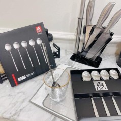  Bộ 5 thìa Zwilling cán dài full box cao cấp BA759