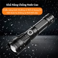 Đèn pin mini siêu sáng chiếu xa chống nước cao cấp BA777, Pin18650 1200mah