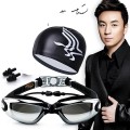 Combo kính bơi tráng gương, mũ bơi, nút bịt tai chuyên dụng BA761