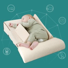 Gối hỗ trợ chống trào ngược Babieskey cho bé thế hệ 3 cao cấp BA735