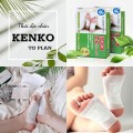 Miếng dán chân khử độc tố Kenko gói 30 miếng Nhật Bản BA763