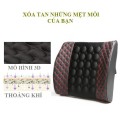 Gối massage tựa lưng cho ô tô giảm đau mỏi khi lái xe BA737