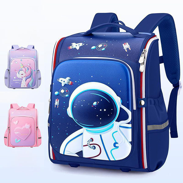 Balo chống gù siêu nhẹ chống thấm nước có dải phản quang BA778