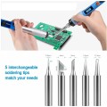 Mỏ hàn chì có điều chỉnh nhiệt độ 60w kèm phụ kiện (15 món) BA768