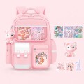 Balo chống gù giảm gánh nặng dung tích lớn cao cấp BA779, Màu xanh lá - Nhỏ: 38 * 26 * 18cm (cho 1-2 lớp)