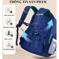 Balo chống gù giảm gánh nặng dung tích lớn cao cấp BA779, Màu xanh lá - Nhỏ: 38 * 26 * 18cm (cho 1-2 lớp)