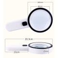 Kính lúp 30X cầm tay tích hợp 12 đèn led siêu sáng BA769
