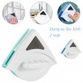 Bộ lau kính nam châm 2 mặt nhỏ gọn tặng kèm bông lau cao cấp BA770, Kính dày từ 3 - 8 mm