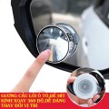 Cặp gương cầu lồi ô tô gắn kính hậu có viền xoay 360 độ xóa điểm mù BA1354
