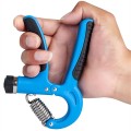 Kìm bóp tập lực tay chữ A có lò xo điều chỉnh lực 5-60kg BA772, Màu xanh