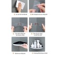 Kệ dán góc tường đựng đồ nhà tắm Ecoco siêu chắc chắn BA744