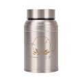 Hộp đựng trà inox siêu bền chống bám vân tay BA783, Màu đen 