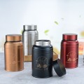 Hộp đựng trà inox siêu bền chống bám vân tay BA783, Màu đen 