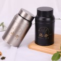 Hộp đựng trà inox siêu bền chống bám vân tay BA783, Màu đen 
