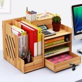 Kệ đựng hồ sơ để bàn chất liệu gỗ cao cấp BA751