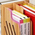 Kệ đựng hồ sơ để bàn chất liệu gỗ cao cấp BA751