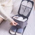 Túi đựng giày dép du lịch 3 ngăn, chống nước, chống bụi bẩn BA796