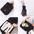 Túi đựng giày dép du lịch 3 ngăn, chống nước, chống bụi bẩn BA796