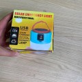 Đèn pin dã ngoại đa năng tích hợp sạc usb, sạc năng lượng mặt trời BA752