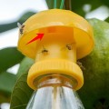 Dụng cụ bẫy ruồi vàng hại trái cây thế hệ mới hiệu quả, tiết kiệm chi phí BA780, Combo Nắp + 1 lọ tinh dầu