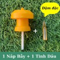 Dụng cụ bẫy ruồi vàng hại trái cây thế hệ mới hiệu quả, tiết kiệm chi phí BA780, Combo Nắp + 1 lọ tinh dầu