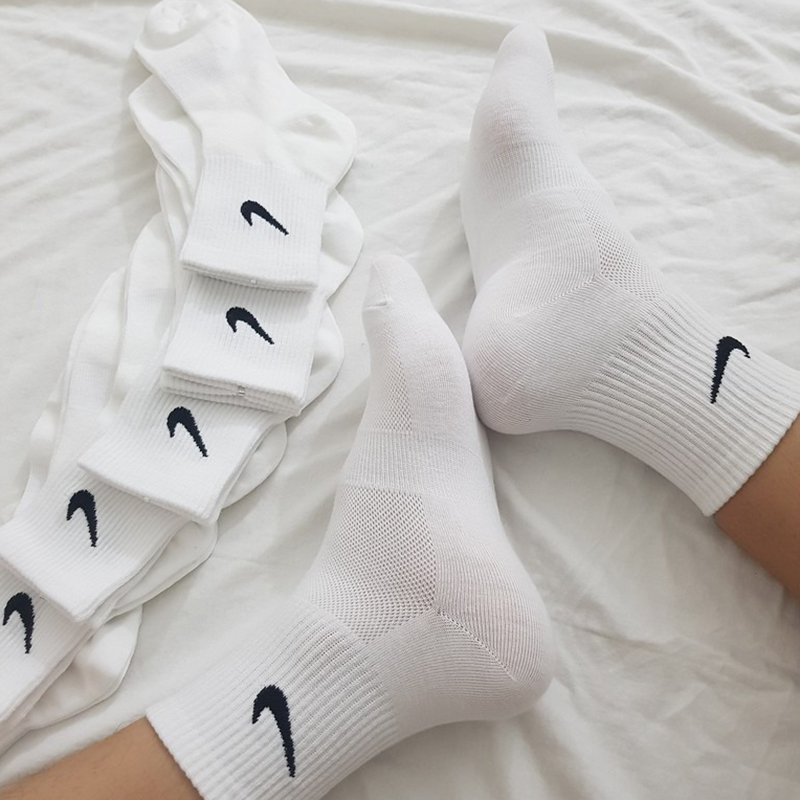Combo 5 đôi tất thể thao nam nữ vải dệt kim, thấm hút mồ hôi BA795