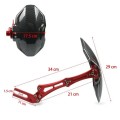 Dè chắn bùn vân carbon hiệu quả, dùng cho xe đạp điện BA802