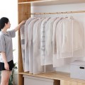 Túi bọc quần áo treo tủ chống bụi bẩn trong suốt BA798, Size 1: 60x80 cm - 5 túi