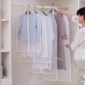 Túi bọc quần áo treo tủ chống bụi bẩn trong suốt BA798, Size 1: 60x80 cm - 5 túi