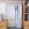 Túi bọc quần áo treo tủ chống bụi bẩn trong suốt BA798, Size 1: 60x80 cm - 5 túi