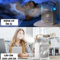 Quạt điều hòa phun sương mini để bàn 3 chế độ tích hợp đèn led BA816