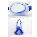 Kính bơi Popo 1153 cản tia UV, giảm mờ sương BA830, Màu đen 