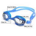 Kính bơi Popo 1153 cản tia UV, giảm mờ sương BA830, Màu đen 
