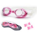 Kính bơi Popo 1153 cản tia UV, giảm mờ sương BA830, Màu đen 