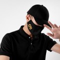 Mũ lưỡi trai trơn basic Capman phong cách unisex BA817, Màu đen 